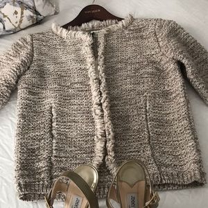 Italian Wool Cropped Jacket